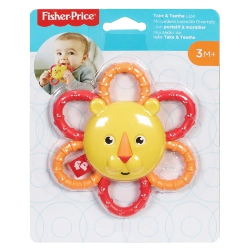 Брязкальце-прорізувач Fisher-Price Тропічні друзі (в асортименті) (GGF02)