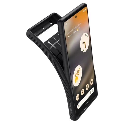 Аксесуар для смартфона Spigen Liquid Air Matte Black (ACS04474) для Google Pixel 6a: Колір черный