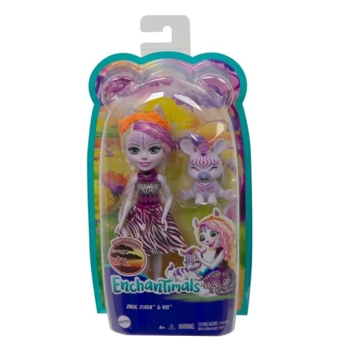 Кукла Mattel Enchantimals Зебра Зеди: Возраст от 4 лет
