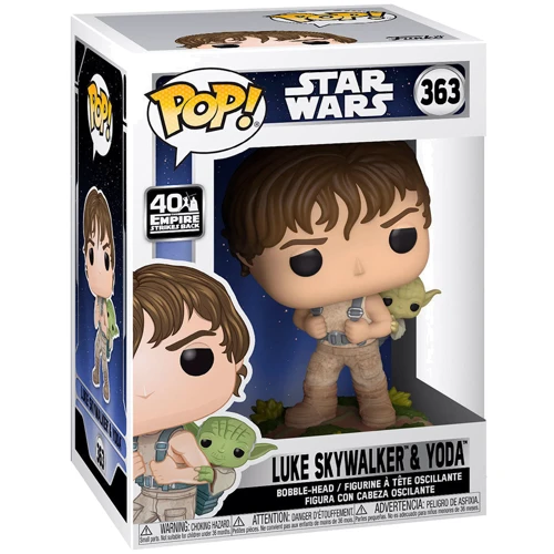 Игровая фигурка FUNKO POP! - Люк с Йодой (46768): Тип Игровая фигурка