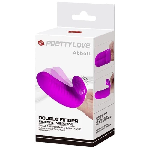 Клиторальный стимулятор на палец Pretty Love «Abbott» BI-014515-1