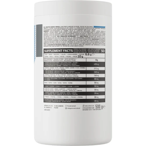 OstroVit PUMP Pre-Workout 500 g / 50 servings / Watermelon: Тип Комплекс до тренування
