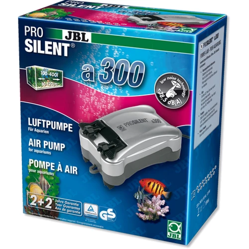 Повітряний насос JBL ProSilent a300 для прісноводних та морських акваріумів 100 - 400 л (6054300)