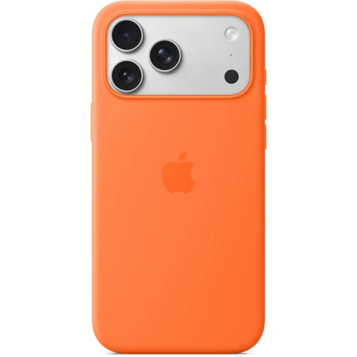 Чехол для iPhone Apple iPhone 17 Pro Max Silicone Case with MagSafe - Orange (MGFL4)
