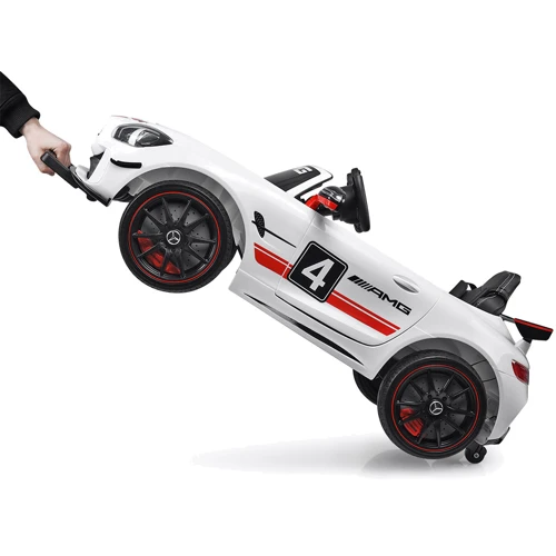 Детский электромобиль Bambi Racer Mercedes AMG, белый (M 4050EBLR-1): Рекомендуемый возраст от 3 лет до 8 лет