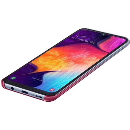 Чехол для телефонов Samsung Gradation Cover Pink (EF-AA505CPEGRU) for Samsung A505 Galaxy A50: Материал поликарбонат