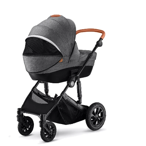 Універсальна коляска 2 в 1 Kinderkraft Prime Gray + MommyBag (KKWPRIMGRMB200): Кількість блоків 1
