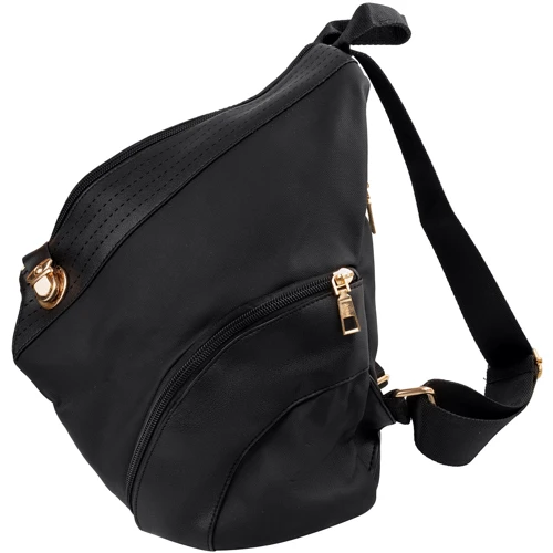 Жіночий рюкзак Valiria Fashion чорний (3DETBQ-091-2): Фактура Перфорація, матова, Гладка