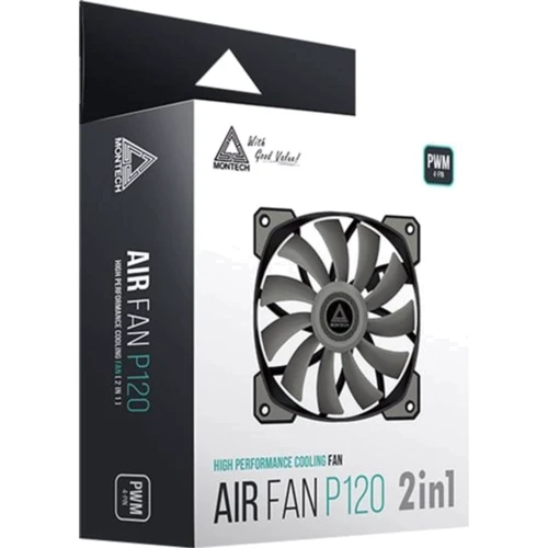 Кулер Montech Air Fan P120: Тип підшипника гидродинамический