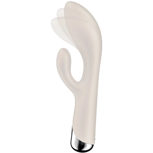 Вібратор-кролик Satisfyer Spinning Rabbit 1 Beige