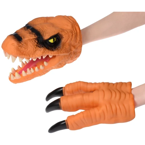 Ігровий набір Same Toy Dino Animal Gloves Toys Помаранчевий (AK68623UT-3): Виробник Same Toy