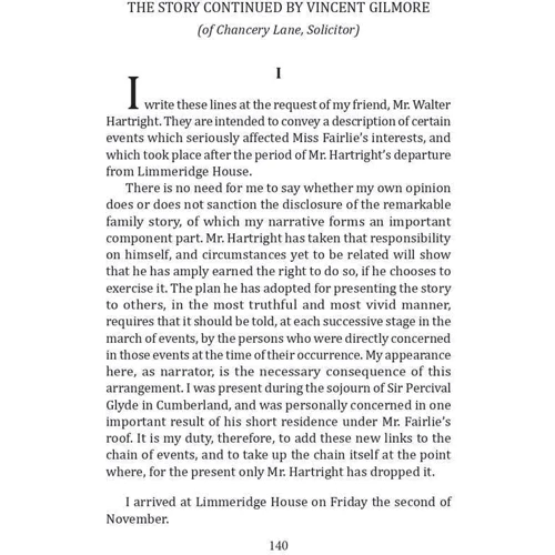 Wilkie Collins: The Woman in White: Количество страниц 725