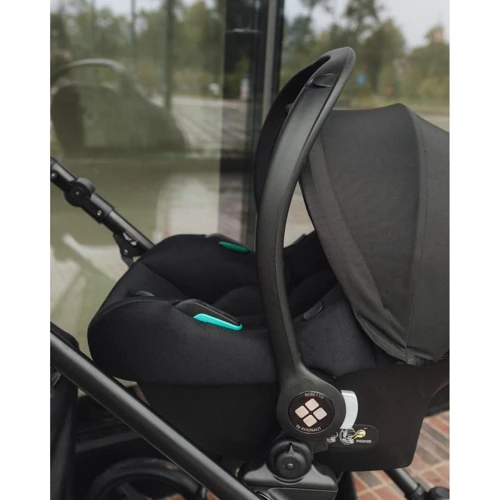 Автокрісло TM Bebetto Cosmo ISOFIX (202) Чорний (501.14.23.202): Група 0+ (с рождения до 13 кг)
