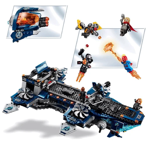 LEGO Super Heroes Вертолетная станция (76153) фото 4