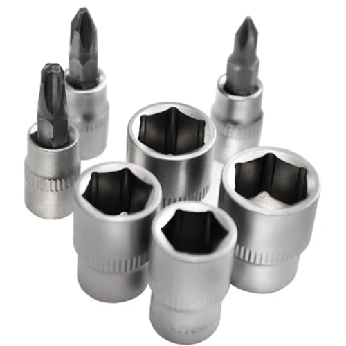 Набор торцевых головок S&R 1/4" 46 предметов (460322046): Назначение набора универсальный