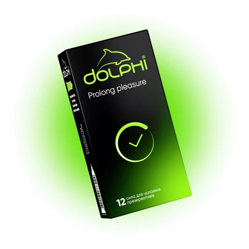 Презервативы DOLPHI Prolong pleasure, 12 шт