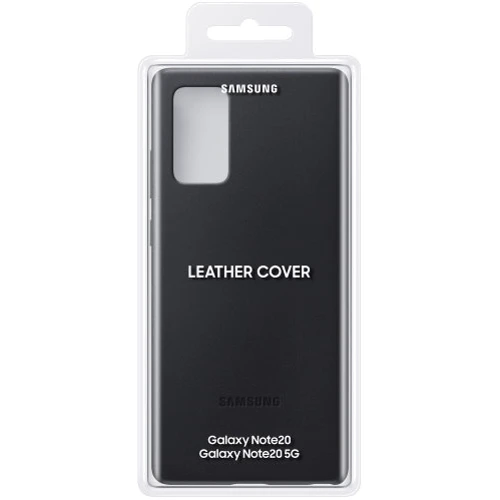 Чохол для телефона Samsung Leather Cover Black (EF-VN980LBEGRU) for Samsung N980 Galaxy Note 20: Колір чорний