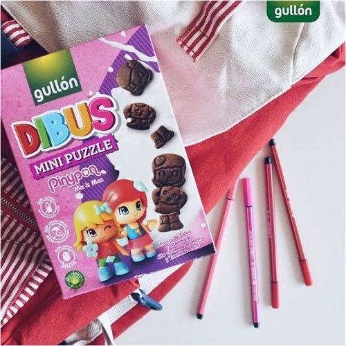 Печенье Gullon Dibus Mini Puzzle PiniPon 250 г (WT2804) фото 2