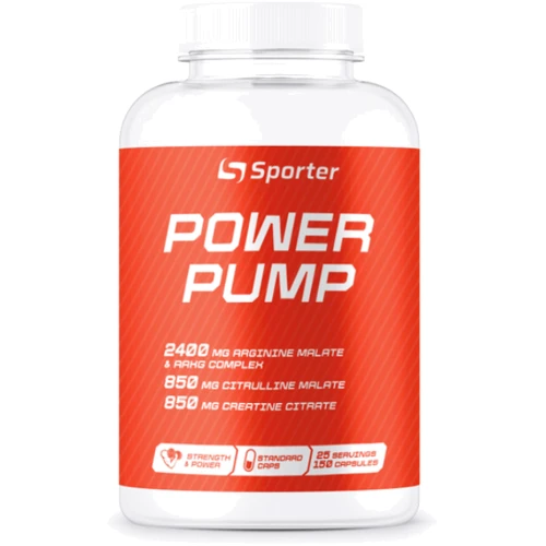 Энергетик Sporter Power Pump 150 caps / 25 servings