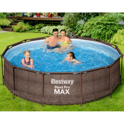Бассейн Bestway каркасный 366-100 см (56709) (фильтр-насос, лестница, в коробке) фото 2