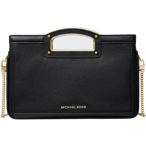 Женская сумка клатч Michael Kors Berkly Legasy LG черная (30F9G09C9L001)