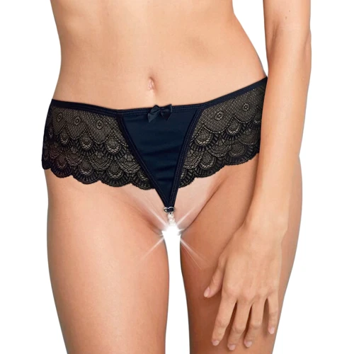 Сексуальные трусики Art of Sex - Lina с жемчугом, L-2XL