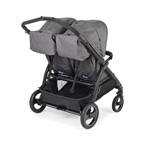 Коляска Peg-Perego Book for Two Quarz серая (IP05280000GL53): Количество блоков 1