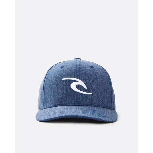 Мужская бейсболка Rip Curl Tepan Flexfit Cap синяя (111MHE-49) фото 2