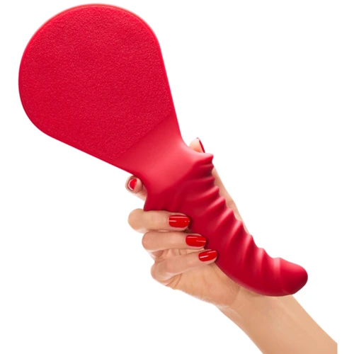 Шлепалка с фаллоимитатором Fun Factory BÜCK DICH, красная