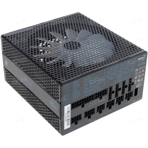 Блок питания Aerocool P7-750 750W v.2.4, Fan14см, aPFC, 80+ Platinum, RGB, Modular,Retail: Форм-фактор ATX