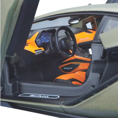 Автомодель - Lamborghini Sián FKP 37 (матовий зелений металік, 1:18): Комплектація одна модель