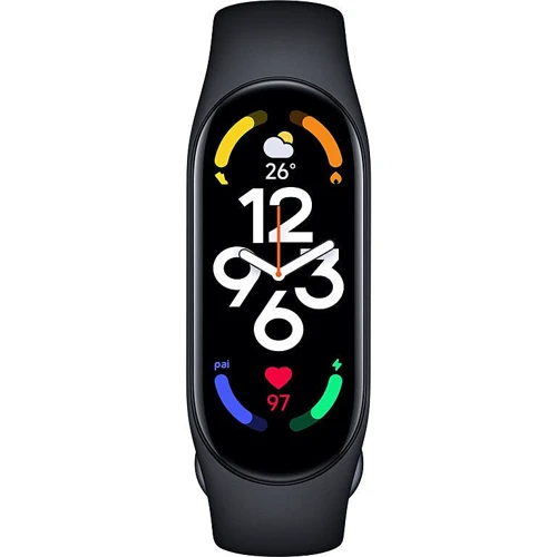 Фитнес-браслет Xiaomi Mi Smart Band 7 Black NFC (BHR6002GL): Цвет черный