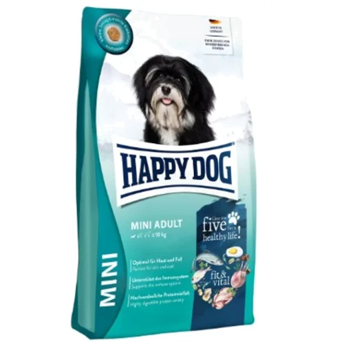 Сухой корм Happy Dog Happy Dog fit & vital Mini Adult для взрослых собак мелких пород 0,8 кг (61200)