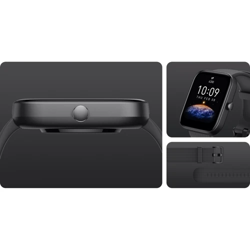 Смарт-часы Amazfit Bip 3 Pro Black: Емкость батареи, мАч 280
