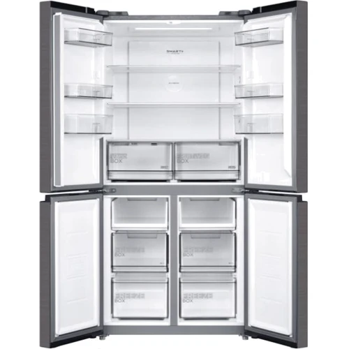 Холодильник Side-by-Side Midea MDRF632FIF28: Расположение морозильной камеры Нижнее