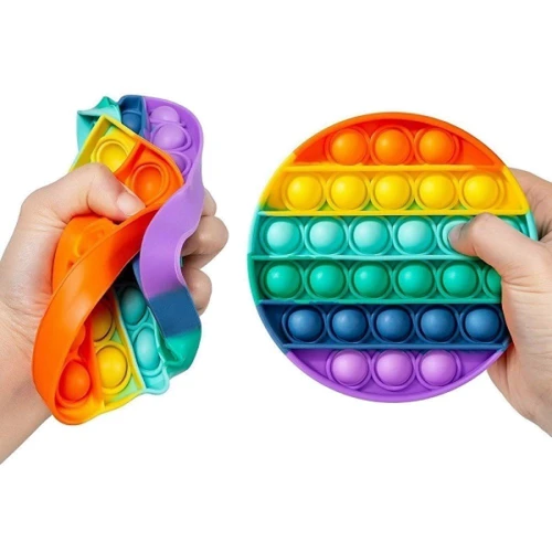 Игрушка-антистресс Pop-It Sibelly Радуга Круг