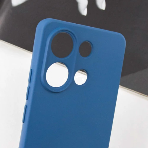 Чохол для телефона Lakshmi Case Silicone Cover Full Camera Navy Blue для Xiaomi Redmi Note 13 5G: Матеріал силикон
