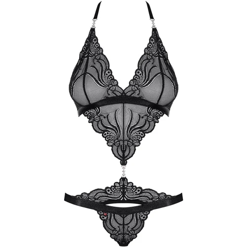 Сексуальное боди из кружева Obsessive 828-TED-1, S/M