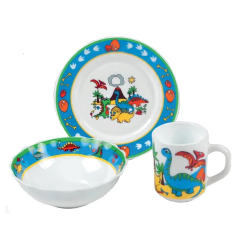 Набор детской посуды Vittora VT-404D Динозавры 3 пр. (105756): Тип Набор