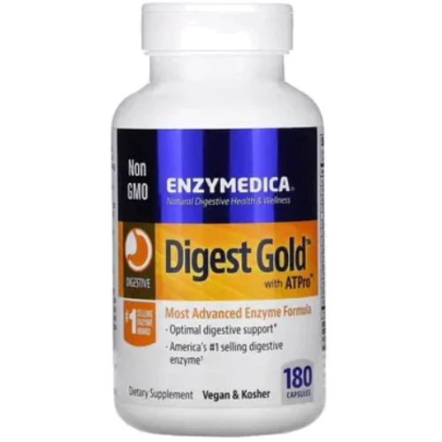 

Enzymedica Digest Gold з ATPro Пищеварительные ферменты 180 капсул