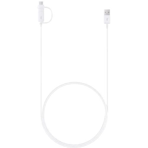Кабель Samsung Combo USB Cable to USB-C/microUSB 1.5m White (EP-DG930DWEGRU)