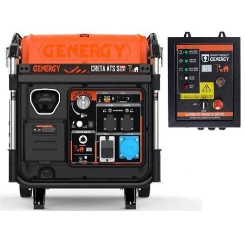 Генератор GENERGY CRETA SILENT ATS, 7.5кВт (240073090)