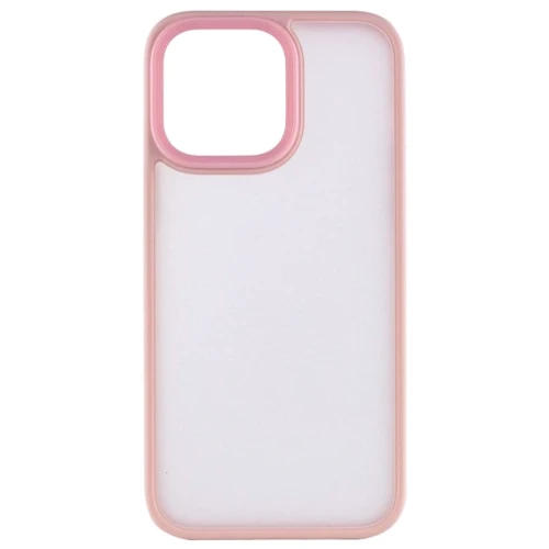Чохол для iPhone Mobile Case TPU+PC Metal Buttons Pink for iPhone 15 Pro