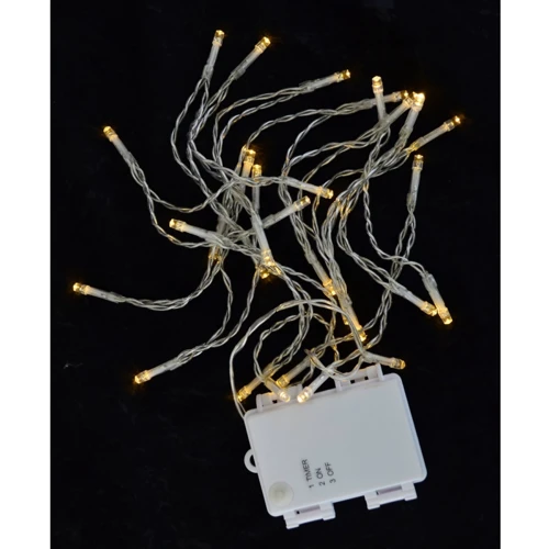 Электрогирлянда Yes! Fun уличная, 30 LED лампочек, молочно-белая, 3,10 м,