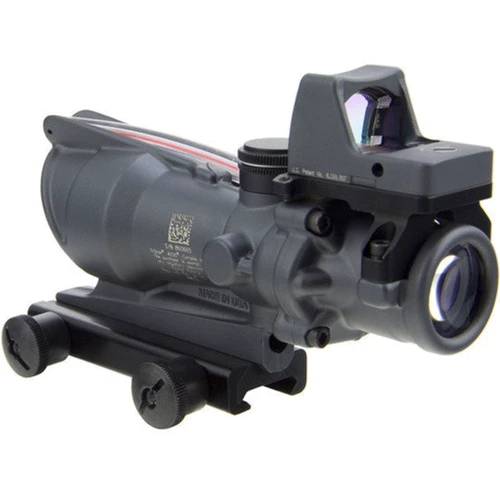 Прицел Trijicon оптический ACOG 4x32 BAC и прицел коллиматорный RMR 3.25 МОА Gray комплект (TA31-D-100568): Минимальная кратность увеличения, x 4