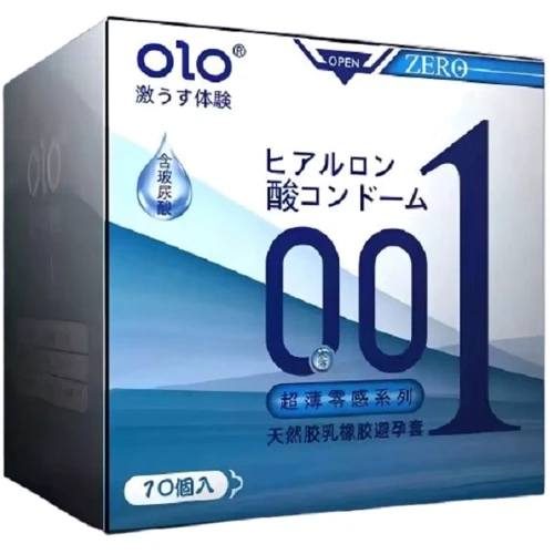 Ультратонкие презервативы OLO ZERO 001 Blue, 10 шт: Тип Ультратонкие