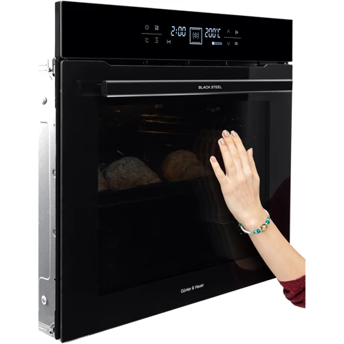 Духовой шкаф электрический Gunter&Hauer EOV 7510 BS: Объем, л 75
