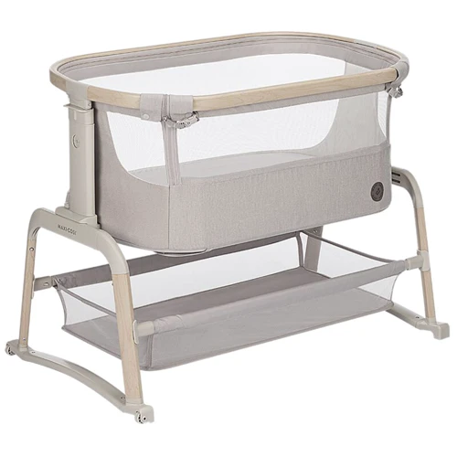 Приставная кроватка MAXI-COSI Iora Air Classic Beige Eco (2121022300): Опускающаяся стенка Есть