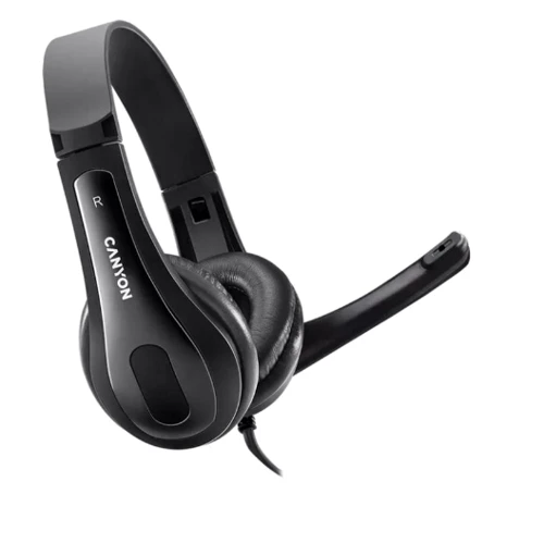 Наушники Canyon CHSU-1 USB Black (CNS-CHSU1B)