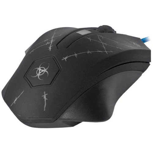 Мышь Defender Forced GM-020L Black (52020): Тип сенсора оптический